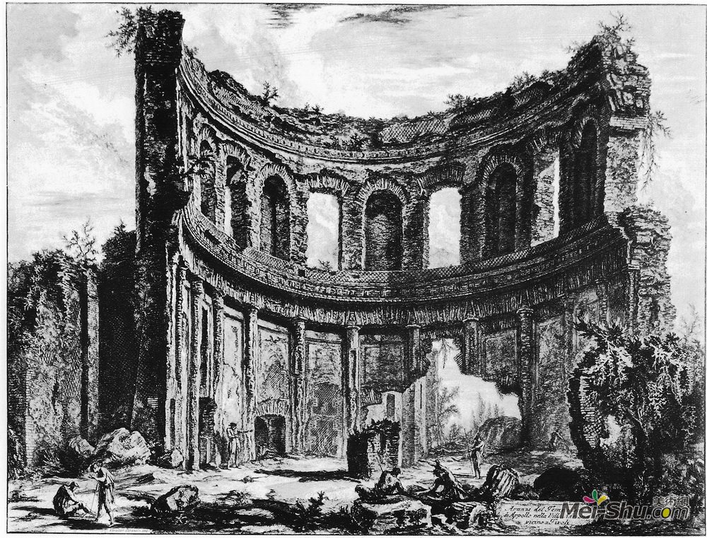 乔瓦尼·巴蒂斯塔·皮拉内西(Giovanni Battista Piranesi)高清作品《罗马罗马》