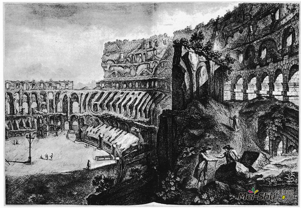 乔瓦尼·巴蒂斯塔·皮拉内西(Giovanni Battista Piranesi)高清作品《罗马罗马》