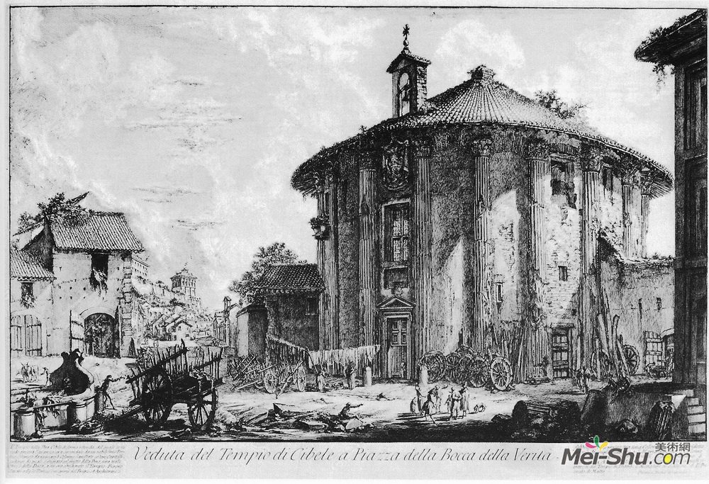 乔瓦尼·巴蒂斯塔·皮拉内西(Giovanni Battista Piranesi)高清作品《罗马罗马》
