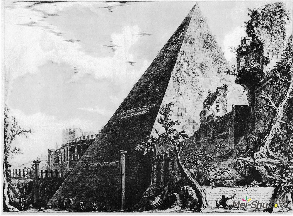 乔瓦尼·巴蒂斯塔·皮拉内西(Giovanni Battista Piranesi)高清作品《罗马罗马》