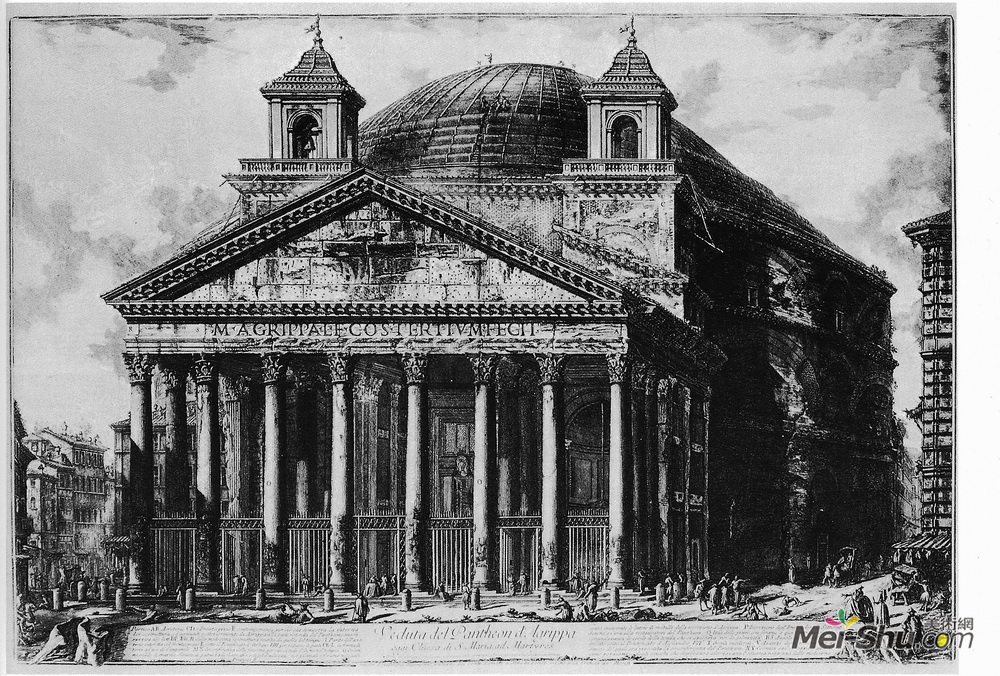 乔瓦尼·巴蒂斯塔·皮拉内西(Giovanni Battista Piranesi)高清作品《罗马罗马》