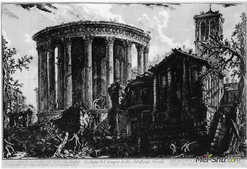 乔瓦尼·巴蒂斯塔·皮拉内西(Giovanni Battista Piranesi)高清作品《罗马罗马》
