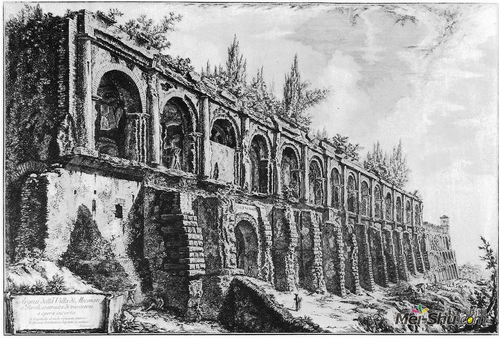 乔瓦尼·巴蒂斯塔·皮拉内西(Giovanni Battista Piranesi)高清作品《罗马罗马》