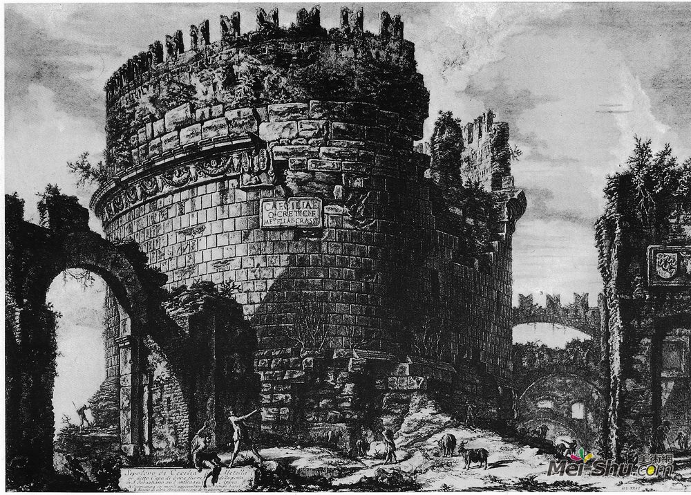 乔瓦尼·巴蒂斯塔·皮拉内西(Giovanni Battista Piranesi)高清作品《罗马罗马》