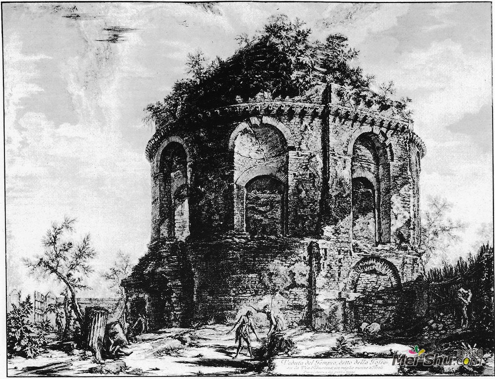 乔瓦尼·巴蒂斯塔·皮拉内西(Giovanni Battista Piranesi)高清作品《罗马罗马》