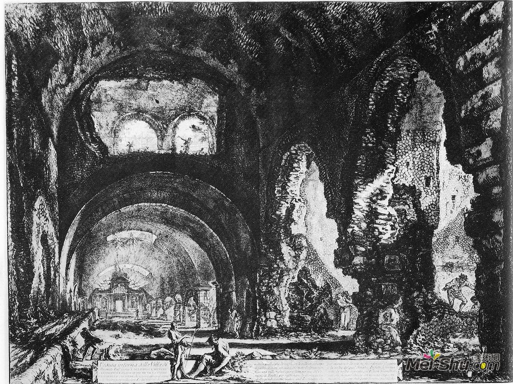 乔瓦尼·巴蒂斯塔·皮拉内西(Giovanni Battista Piranesi)高清作品《罗马罗马》