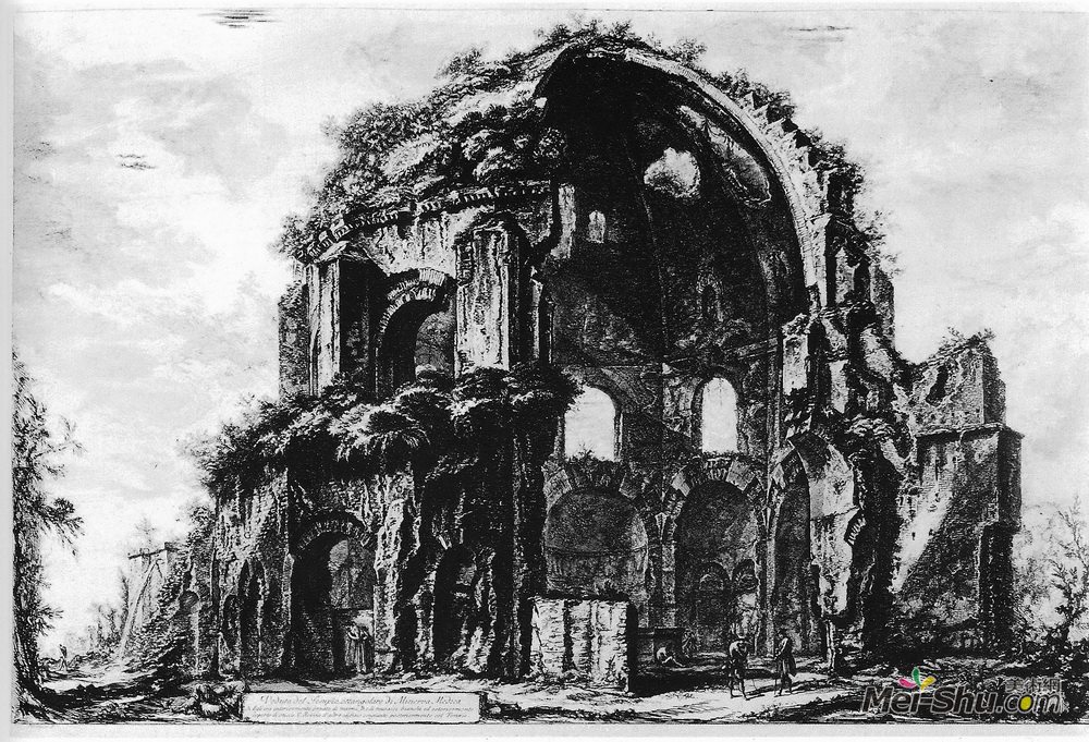 乔瓦尼·巴蒂斯塔·皮拉内西(Giovanni Battista Piranesi)高清作品《罗马罗马》