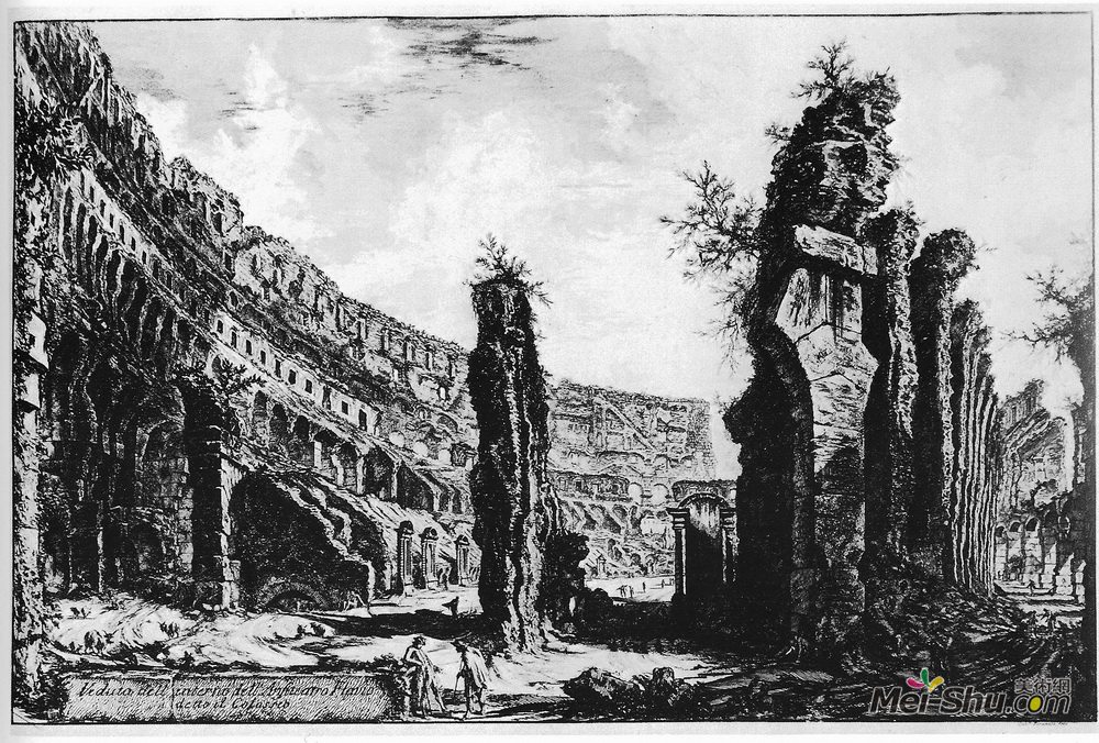 乔瓦尼·巴蒂斯塔·皮拉内西(Giovanni Battista Piranesi)高清作品《罗马罗马》
