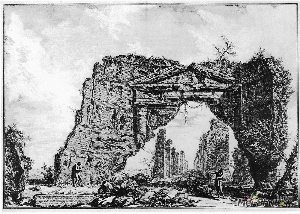 乔瓦尼·巴蒂斯塔·皮拉内西(Giovanni Battista Piranesi)高清作品《罗马罗马》