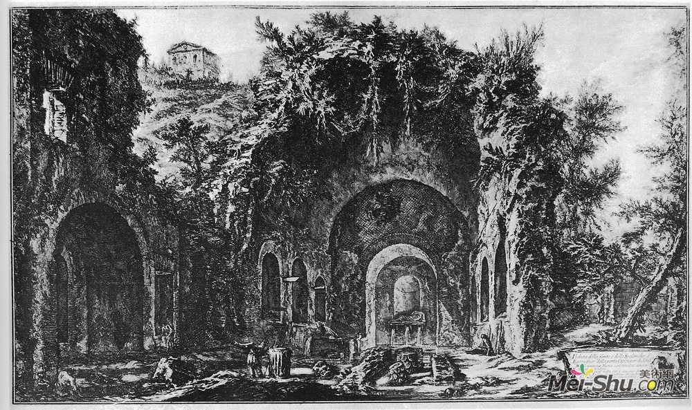 乔瓦尼·巴蒂斯塔·皮拉内西(Giovanni Battista Piranesi)高清作品《罗马罗马》