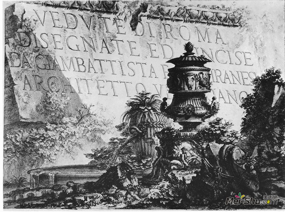 乔瓦尼·巴蒂斯塔·皮拉内西(Giovanni Battista Piranesi)高清作品《罗马罗马》
