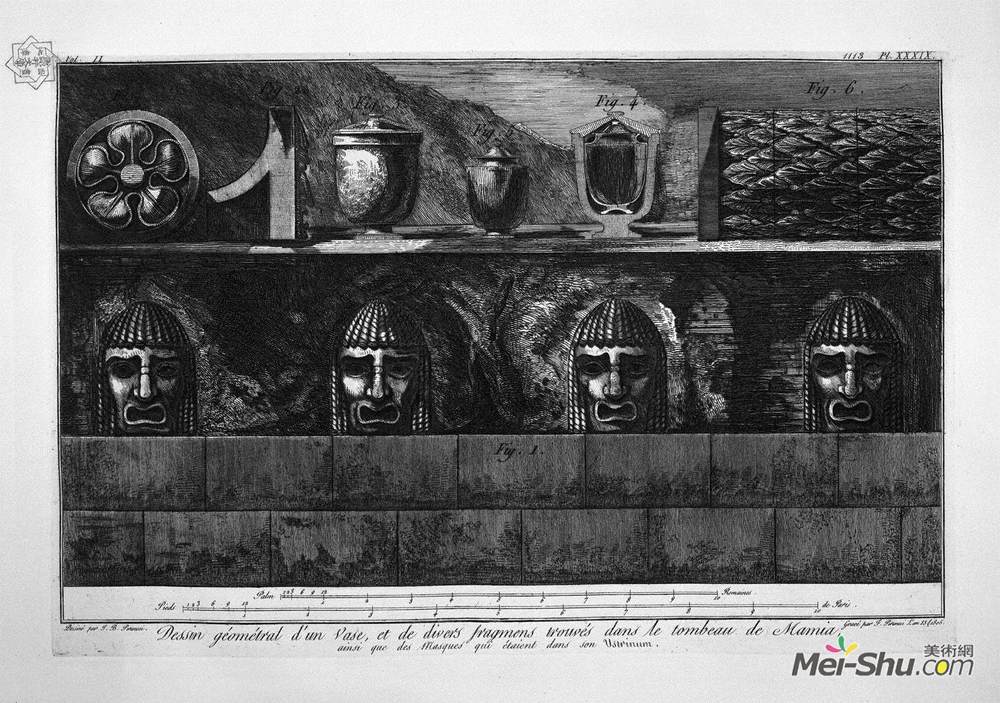 乔瓦尼·巴蒂斯塔·皮拉内西(Giovanni Battista Piranesi)高清作品《墓穴观》