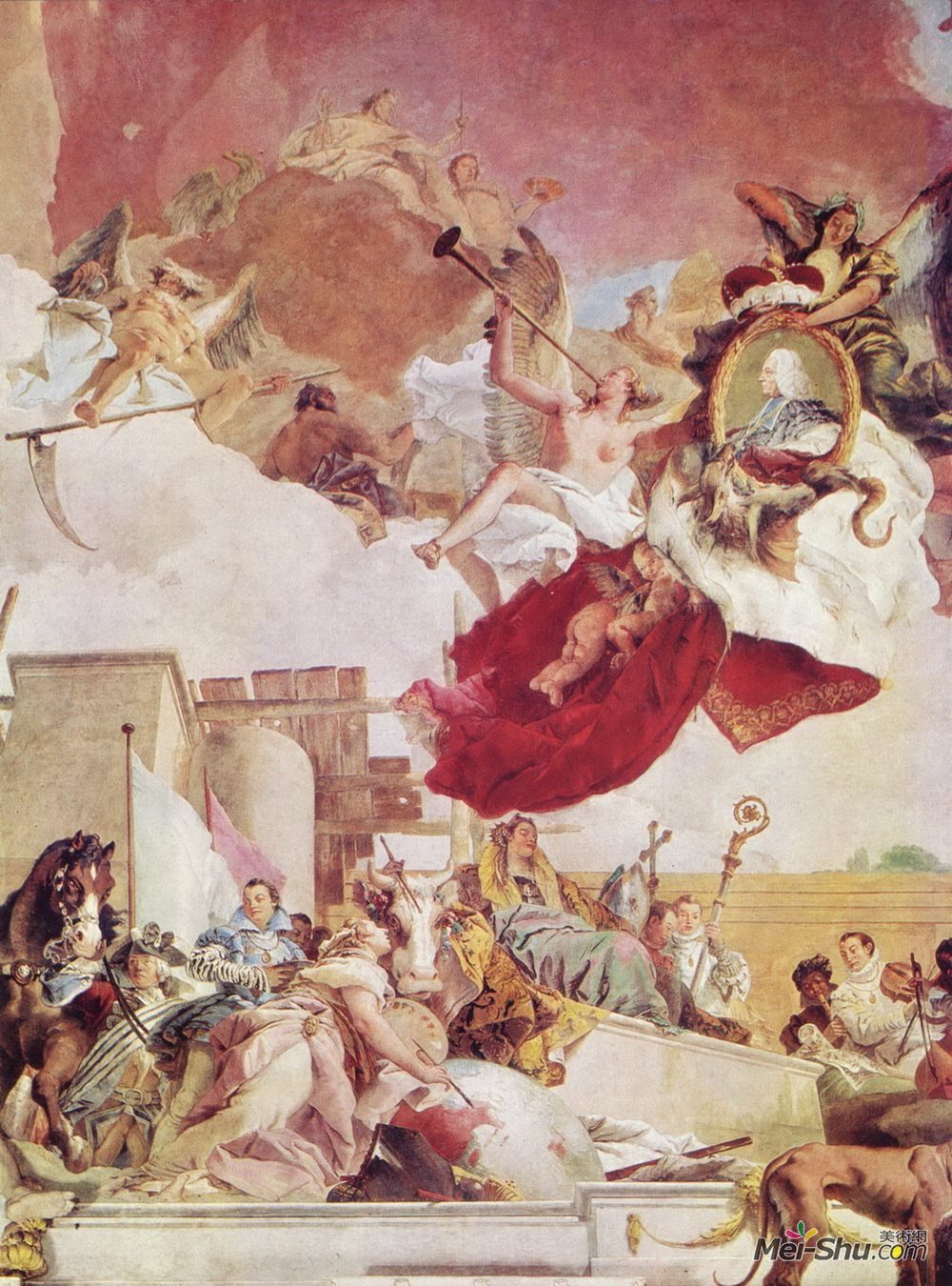 《欧罗巴》乔万尼·巴蒂斯塔·提埃波罗(giovanni battista tiepolo)