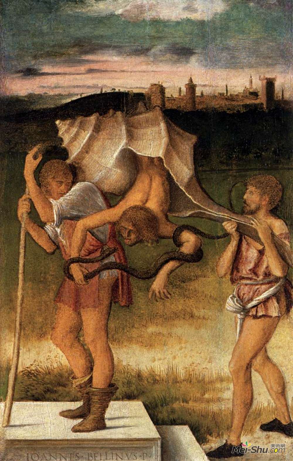 乔凡尼·贝利尼(Giovanni Bellini)高清作品《谬误四言（智慧）》