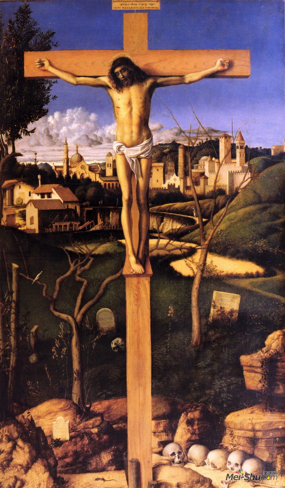 乔凡尼·贝利尼(Giovanni Bellini)高清作品《十字架受难》