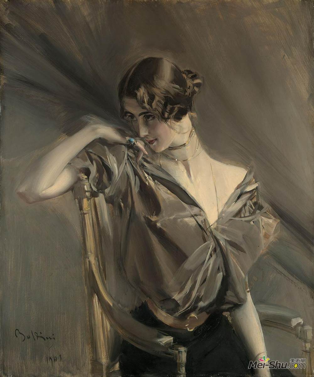 乔瓦尼·波尔蒂尼(Giovanni Boldini)高清作品《克利奥德梅罗德》