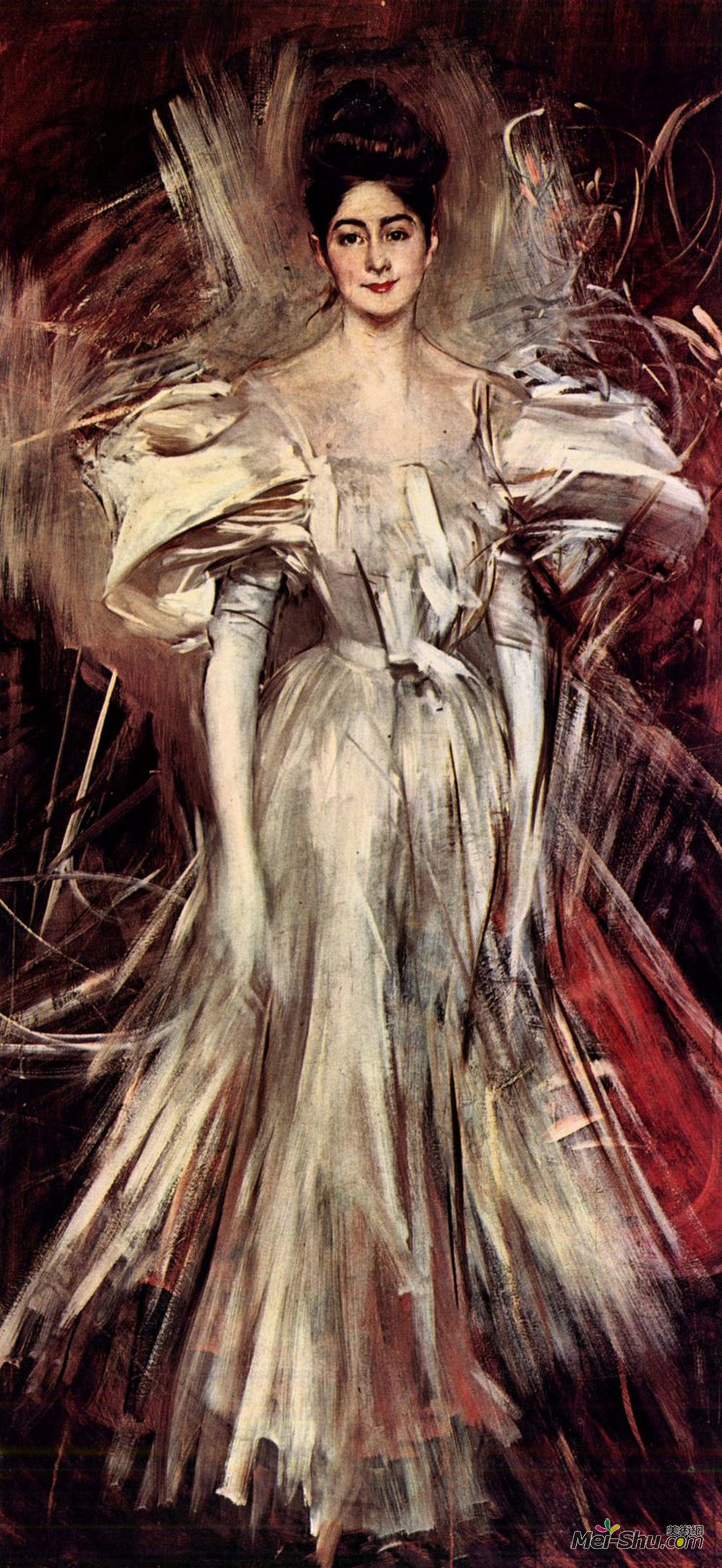 乔瓦尼·波尔蒂尼(Giovanni Boldini)高清作品《烟花》