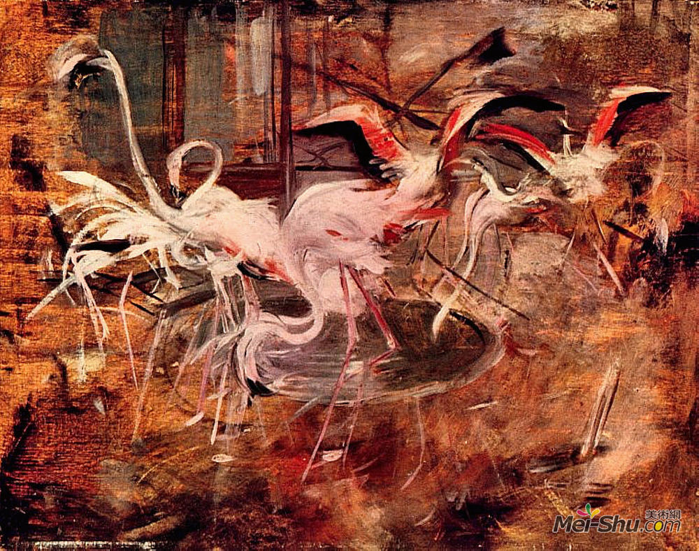 乔瓦尼·波尔蒂尼(Giovanni Boldini)高清作品《粉红宫殿》