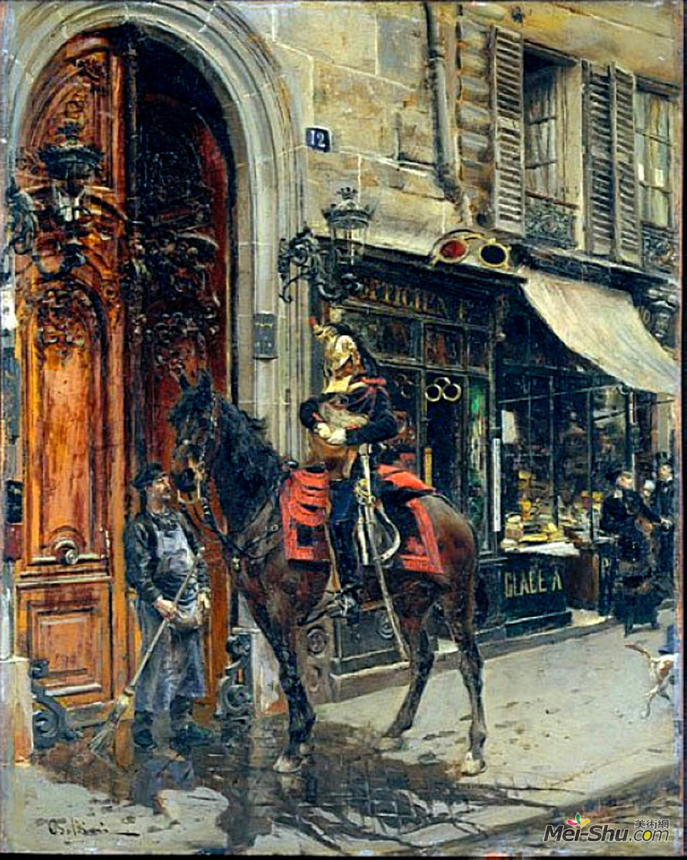 乔瓦尼·波尔蒂尼(Giovanni Boldini)高清作品《调度承载》