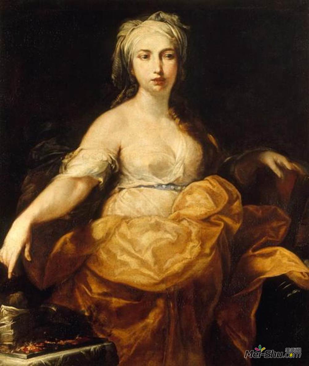 朱塞佩·玛丽亚·克雷斯皮(Giuseppe Maria Crespi)高清作品《库姆斯的锡伯》