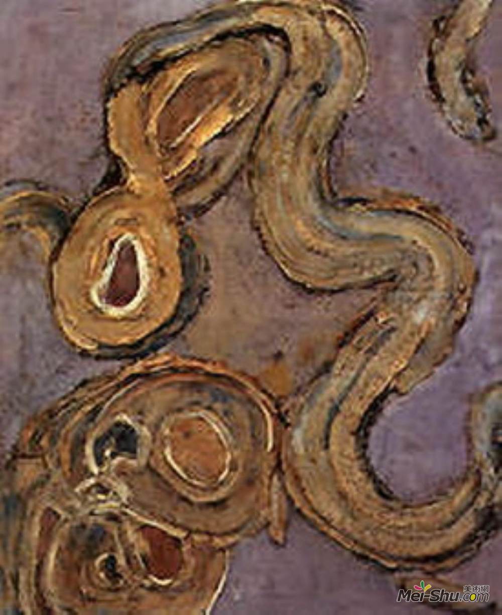 皮诺特.加里奇奥(Giuseppe Pinot-Gallizio)高清作品《香鱼的柄》