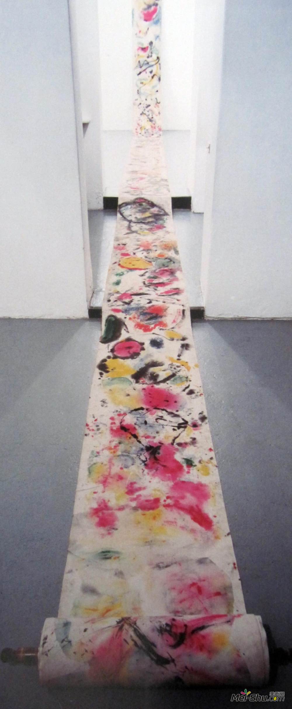 皮诺特.加里奇奥(Giuseppe Pinot-Gallizio)高清作品《工业绘画》