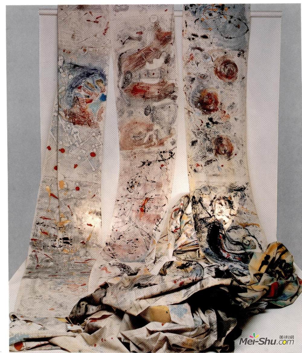 皮诺特.加里奇奥(Giuseppe Pinot-Gallizio)高清作品《工业绘画》