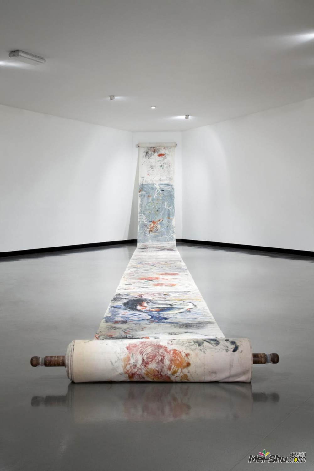 皮诺特.加里奇奥(Giuseppe Pinot-Gallizio)高清作品《工业绘画》