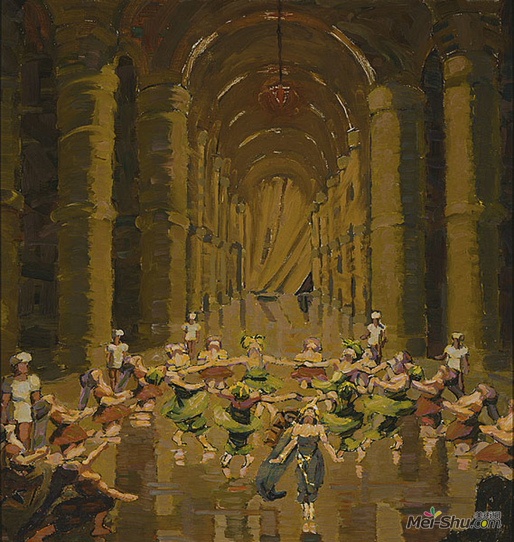 格雷丝·科辛顿·史密斯(Grace Cossington Smith)高清作品《盛宴》