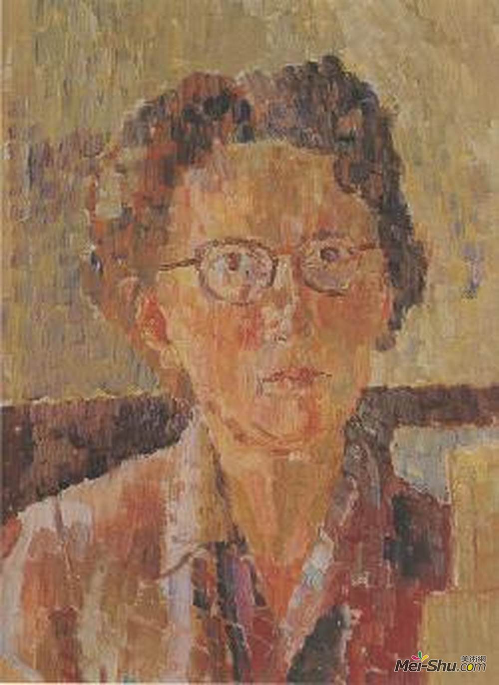 格雷丝·科辛顿·史密斯(Grace Cossington Smith)高清作品《自画像》