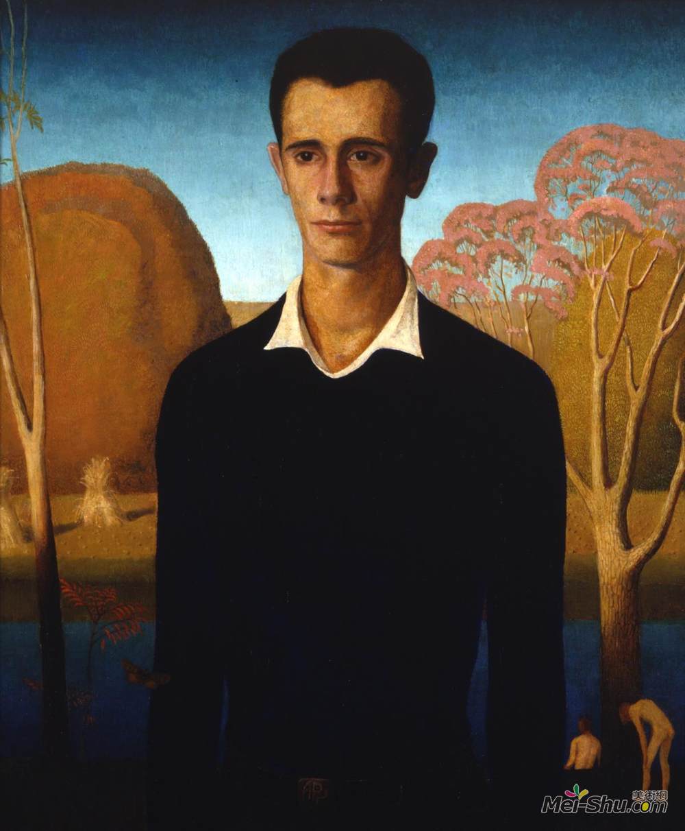 格兰特伍德(Grant Wood)高清作品《阿诺德成熟了》