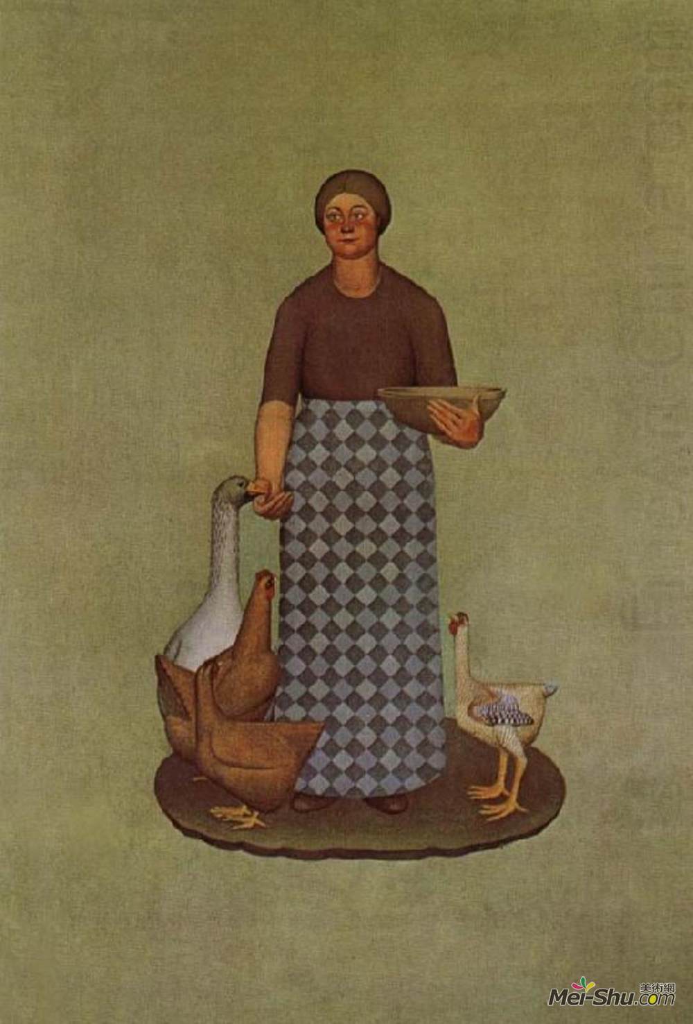 格兰特伍德(Grant Wood)高清作品《爱荷华产品》