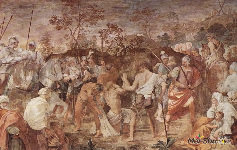 纪多·雷尼(Guido Reni)高清作品《圣安得烈殉难（十字架导论）》