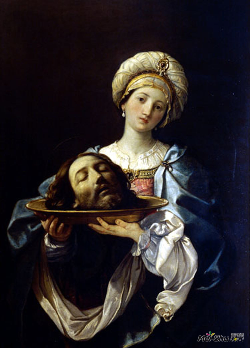 纪多·雷尼(Guido Reni)高清作品《莎乐美与施洗约翰的头》