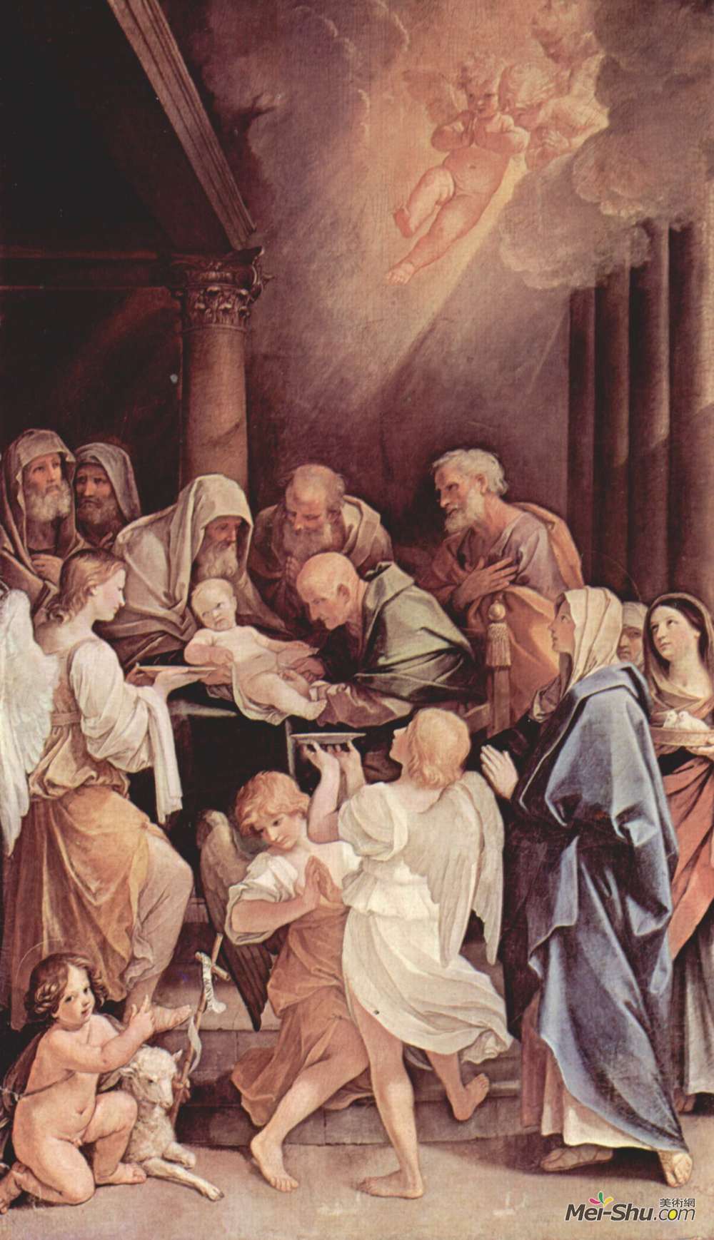 纪多·雷尼(Guido Reni)高清作品《The circumcision of the Child Jesus》