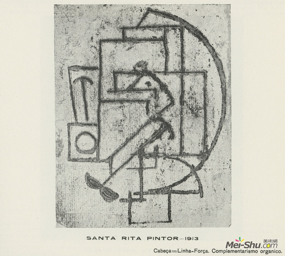 威廉圣丽塔(Guilherme de Santa-Rita)高清作品《这是与amp?a =线与该amp?a complementarismo–。。。。。。。》