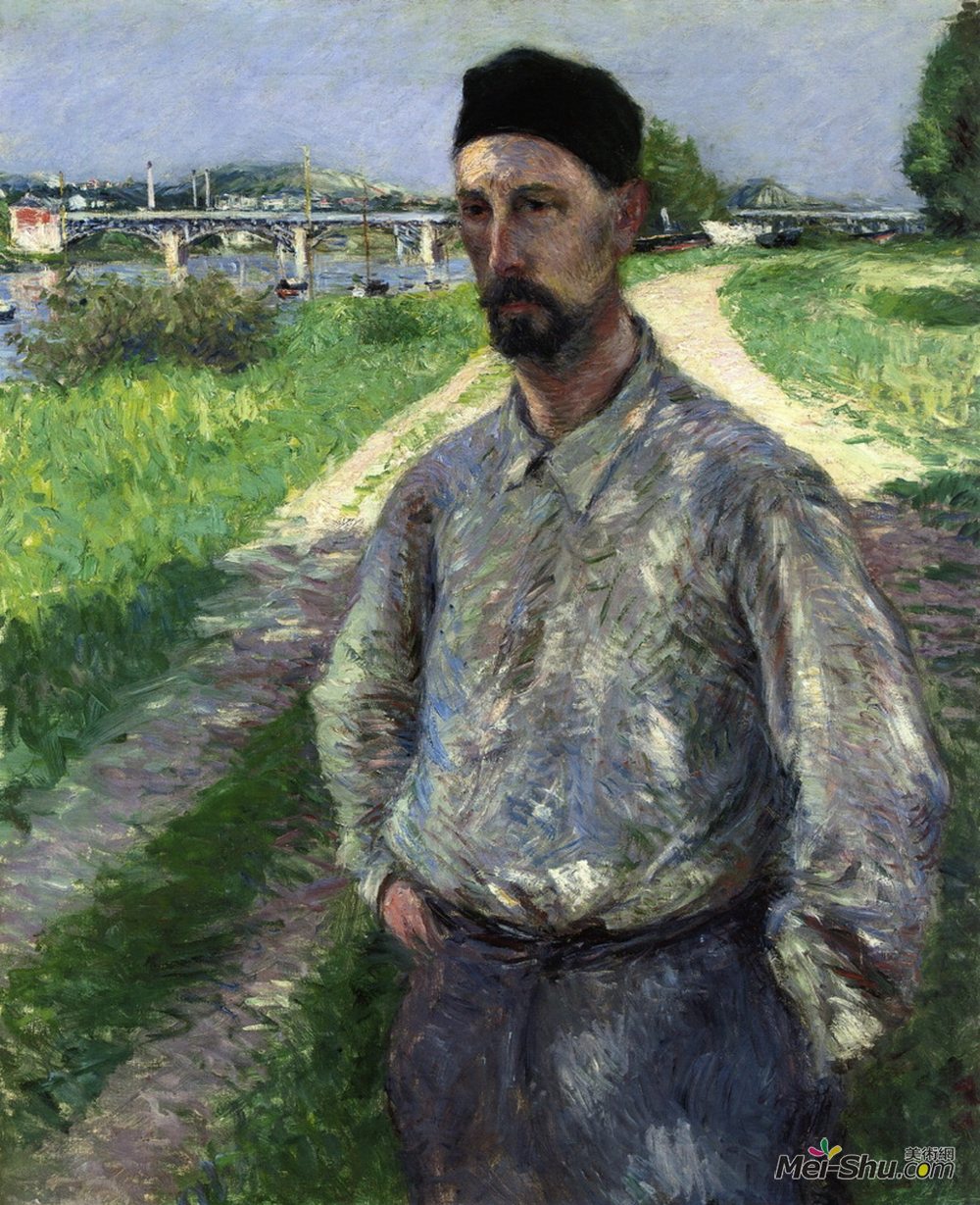 古斯塔夫·卡里伯特(Gustave Caillebotte)高清作品《尤金拉米的肖像》