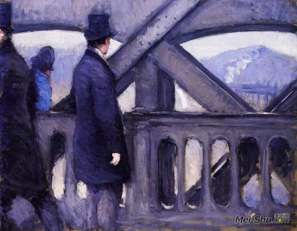 古斯塔夫·卡里伯特(Gustave Caillebotte)高清作品《欧洲小屋（研究）》