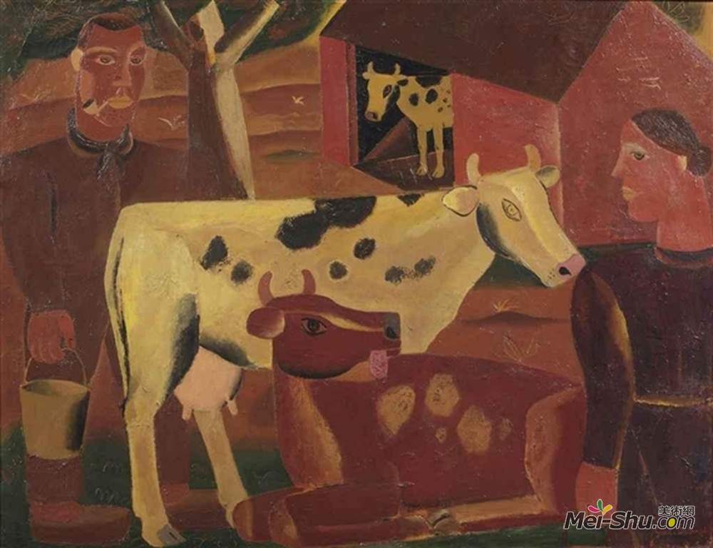 古斯塔夫德斯梅特(Gustave de Smet)高清作品《弗莱姆》