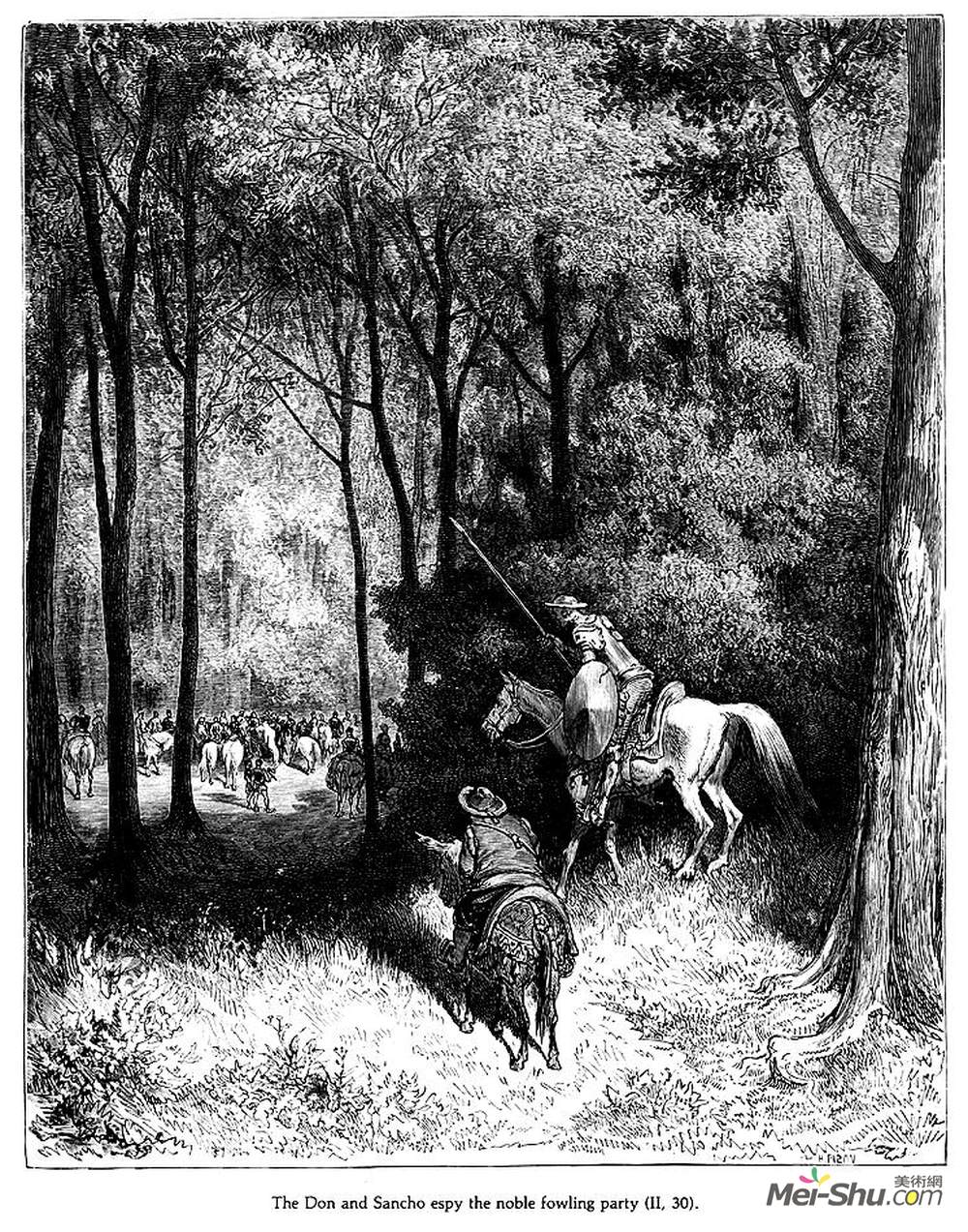 古斯塔夫·多尔(Gustave Dore)高清作品《唐堂吉诃德》