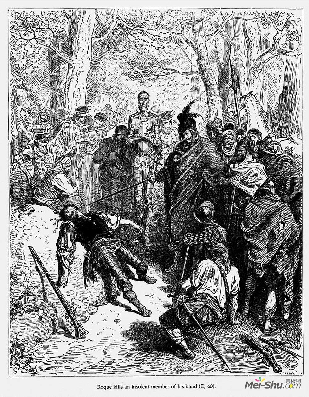 古斯塔夫·多尔(Gustave Dore)高清作品《唐堂吉诃德》