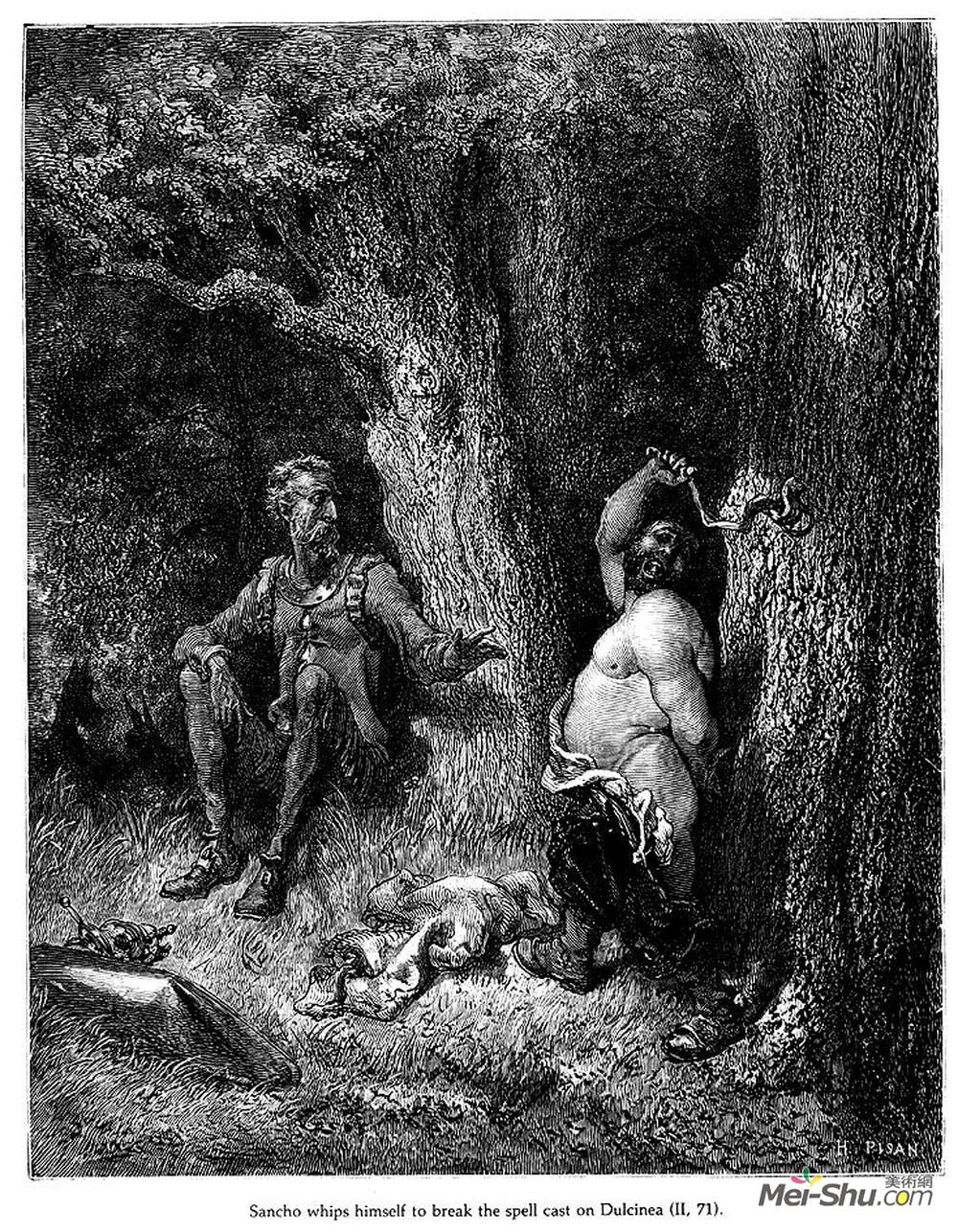 古斯塔夫·多尔(Gustave Dore)高清作品《唐堂吉诃德》