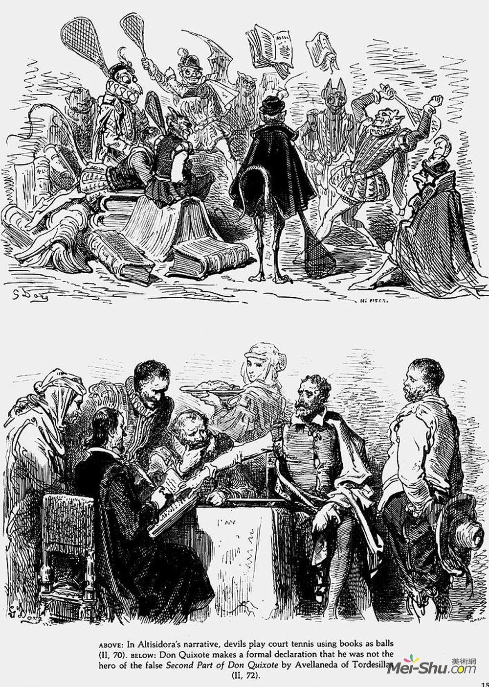 古斯塔夫·多尔(Gustave Dore)高清作品《唐堂吉诃德》