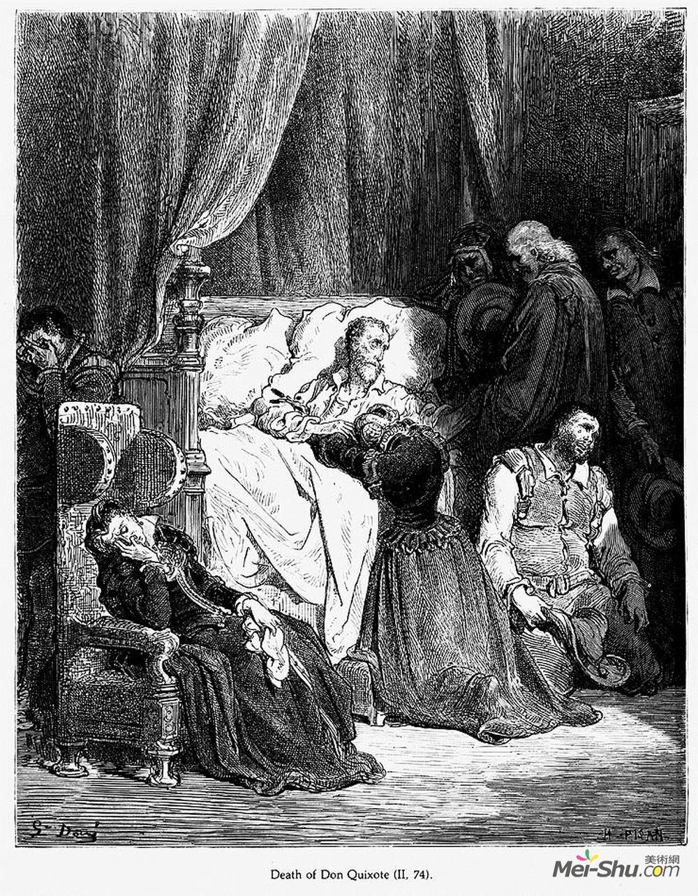 古斯塔夫·多尔(Gustave Dore)高清作品《唐堂吉诃德》
