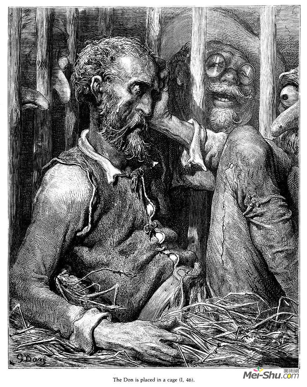 古斯塔夫·多尔(Gustave Dore)高清作品《唐堂吉诃德》