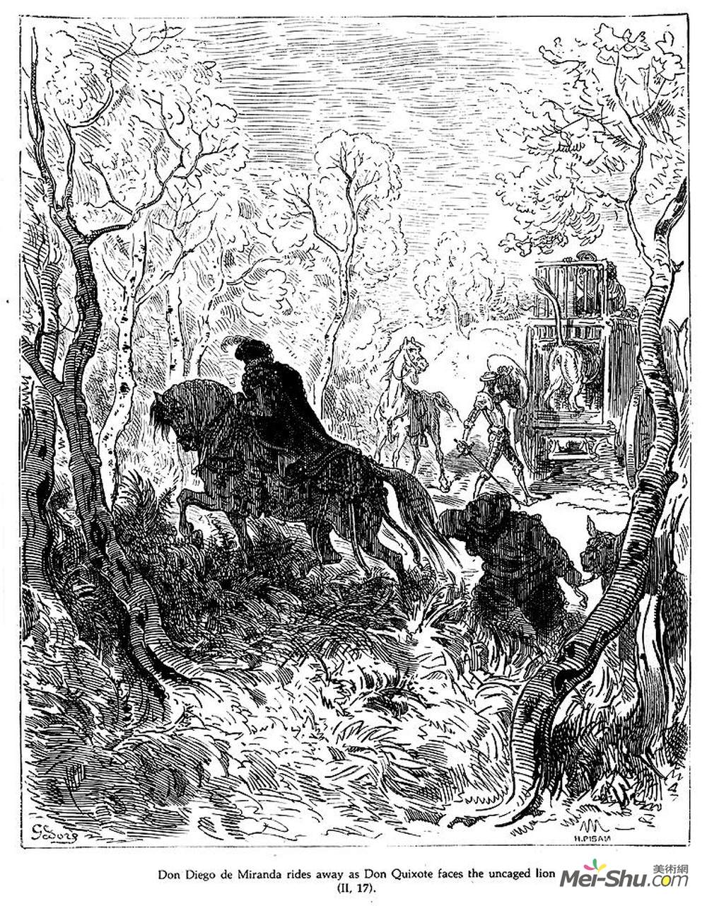 古斯塔夫·多尔(Gustave Dore)高清作品《唐堂吉诃德》