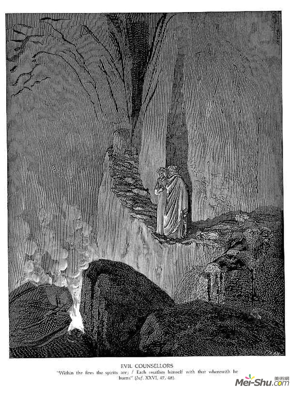 古斯塔夫·多尔(Gustave Dore)高清作品《恶辅导员》