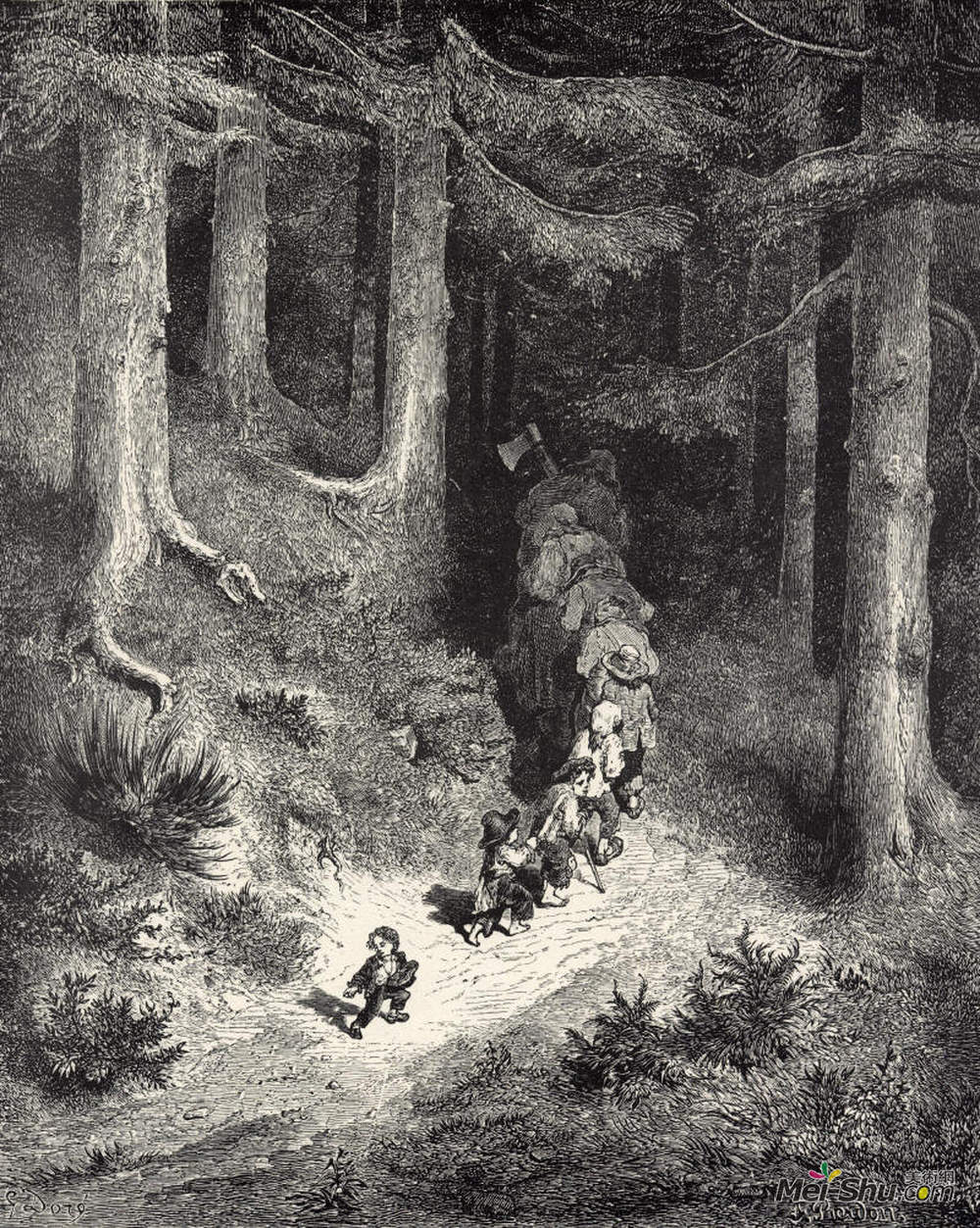 古斯塔夫·多尔(Gustave Dore)高清作品《我的拇指》