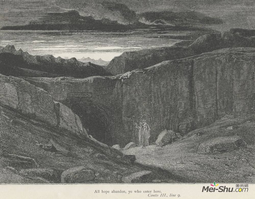 古斯塔夫·多尔(Gustave Dore)高清作品《地狱之歌3》