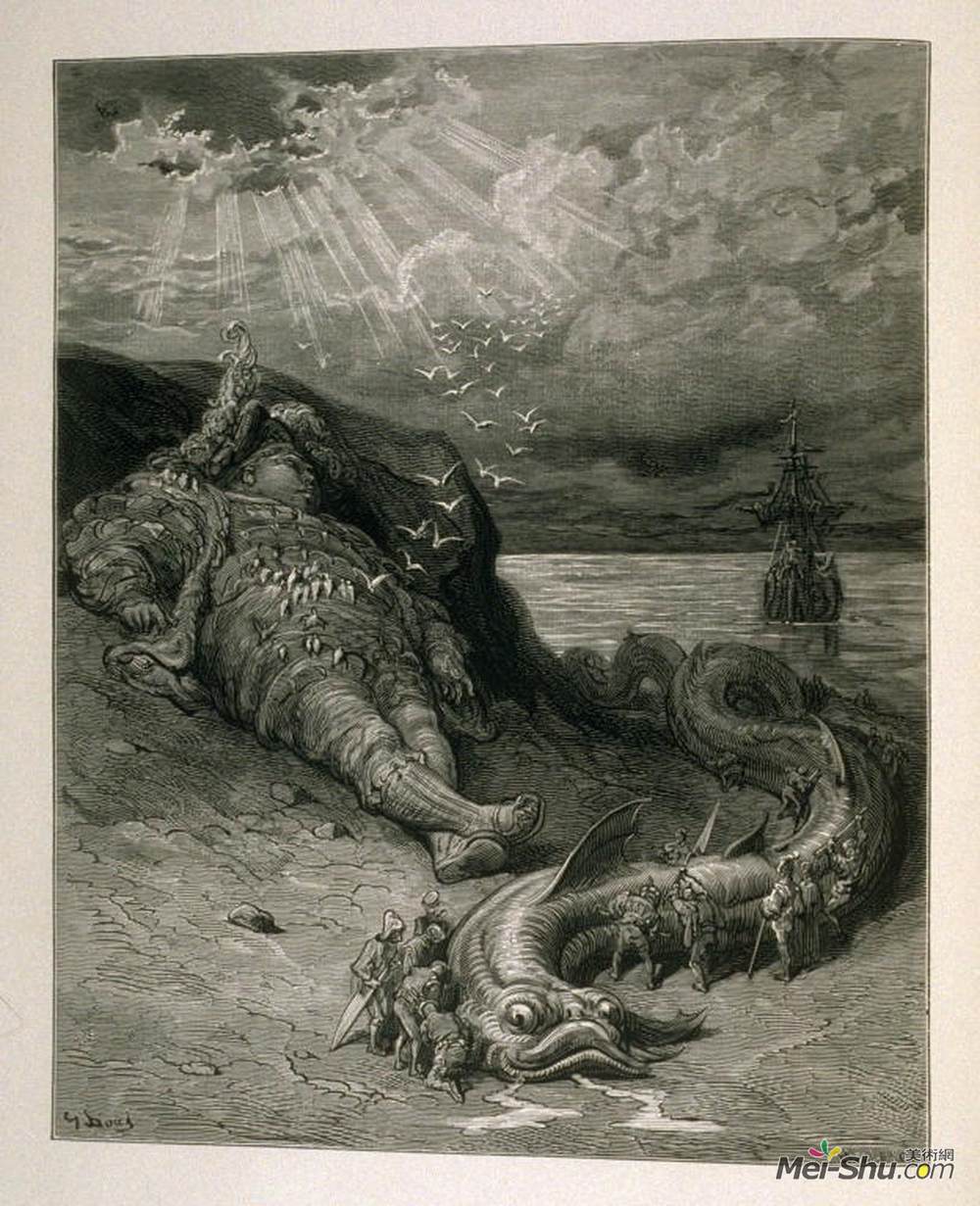 古斯塔夫·多尔(Gustave Dore)高清作品《庞塔格鲁尔》